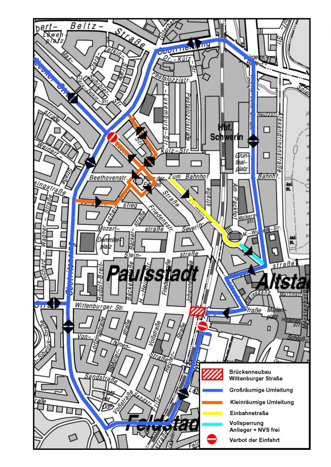 Wittenburger Straße wird zur Baustelle | dieschweriner.de