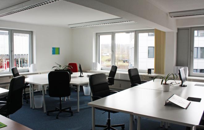 Arbeitsplätze im Coworking Space Schwerin